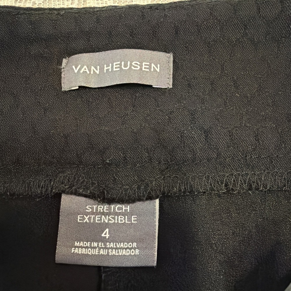 Van Heusen Women's Extensible Office Wear Y2K Zip Pockets 4-W24/L28 Whimsigoth - Picture 4 of 9